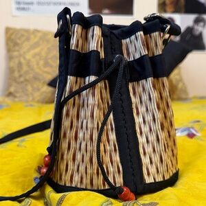 Stylish Black and Tan Women's Bag